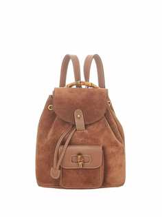 Gucci Pre-Owned рюкзак Bamboo с кулиской