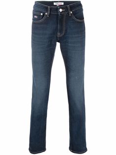 Tommy Jeans прямые джинсы с нашивкой-логотипом