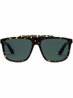 Gucci Eyewear солнцезащитные очки-авиаторы Navigator