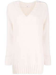 Co длинный джемпер с V-образным вырезом