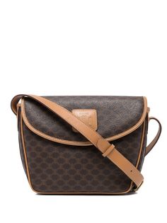Céline Pre-Owned сумка через плечо 1990-х годов с узором Macadam