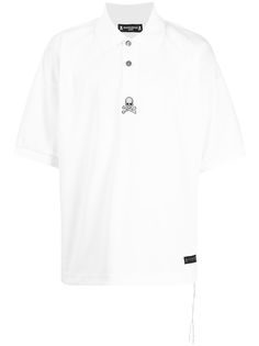 Mastermind Japan рубашка поло с вышивкой