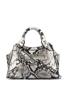 Balenciaga сумка-тоут Neo Classic City с тиснением под кожу змеи