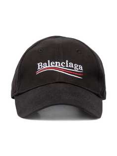 Balenciaga кепка с логотипом Political