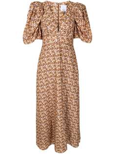 Acler креповое платье миди Everett