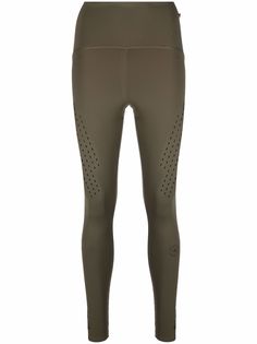 adidas by Stella McCartney легинсы с завышенной талией и логотипом