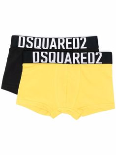 Dsquared2 Kids комплект из двух трусов-боксеров с логотипом