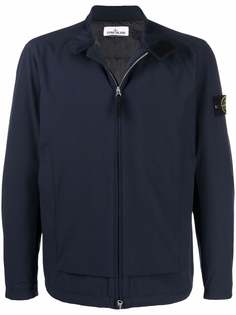 Stone Island куртка-рубашка с нашивкой Compass