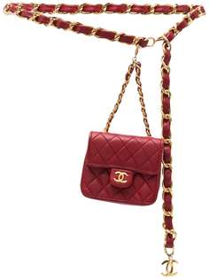 Chanel Pre-Owned поясная мини-сумка Classic Flap 1980-1990-х годов