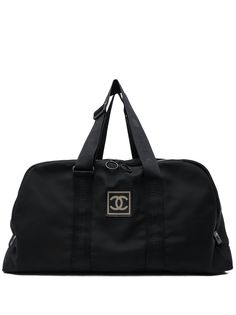 Chanel Pre-Owned дорожная сумка Sports Line 2003-го года с логотипом CC