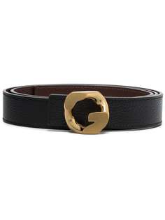 Givenchy двусторонний ремень с G-образной пряжкой