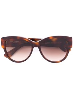 Saint Laurent Eyewear солнцезащитные очки в оправе "кошачий глаз"