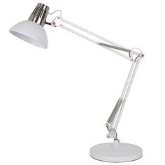 Camelion, Настольная лампа Berlin KD-431A C71, белая хромированная