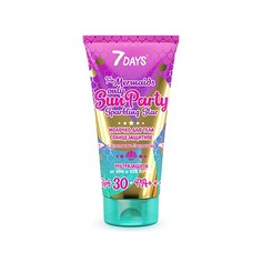 7 Days, Молочко для тела Sun Party Sparkling Star, SPF 30 PA+++, 150 мл