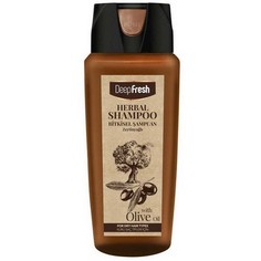 Deep Fresh, Травяной шампунь питательный оливковый для сухих волос «С оливковым маслом», 500 мл