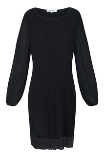 Черное плиссированное платье Jaya Gerard Darel