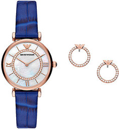 fashion наручные женские часы Emporio armani AR80053. Коллекция Dress Watch Gift Set