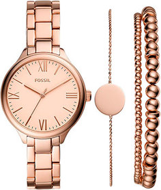 fashion наручные женские часы Fossil BQ3543_SET. Коллекция Carlie Mini