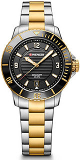 Швейцарские наручные женские часы Wenger 01.0621.113. Коллекция Seaforce