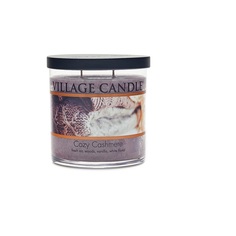 Ароматическая свеча "Cozy Cashmere", стакан, маленькая Village Candle