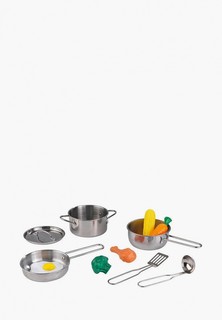 Набор игровой KidKraft Детская посуда из металла, 11 предметов в наборе
