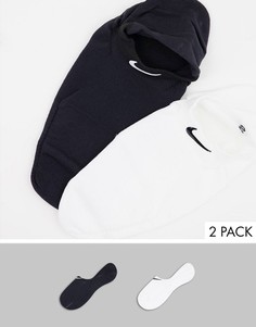 Набор из 2 пар незаметных носков Nike Training One-Многоцветный
