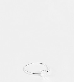 Кованое кольцо из стерлингового серебра Kingsley Ryan Curve-Серебряный