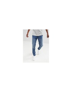 Узкие джинсовые джоггеры Tom Tailor-Голубой