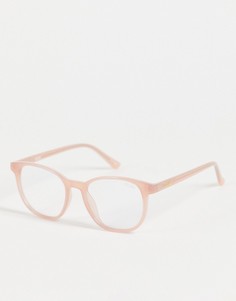 Розовые очки с защитой от синего излучения Quay-Розовый цвет