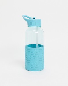 Голубая бутылка для воды Typo, 1 л-Голубой