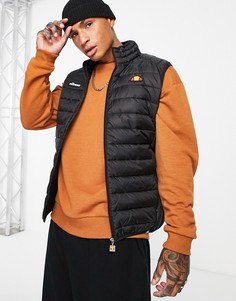 Черный жилет ellesse-Черный цвет