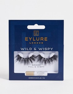 Накладные ресницы Eylure Wild and Wispy - Savage-Черный цвет