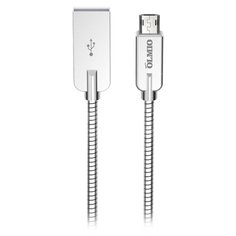 Кабель microUSB OLMIO Steely 038650, 2.1 А