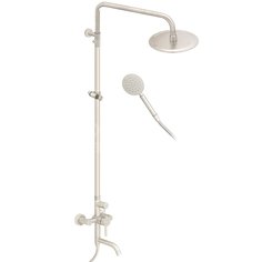 Душевая система для ванны, Frap, с картриджем, нержавеющая сталь, F2425