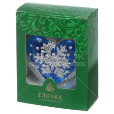 Елочная игрушка Ёлочка Снежинка С1458