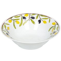 Миска керамика, круглая, 0.3 л, Оливки, Дулевский фарфор, 094282