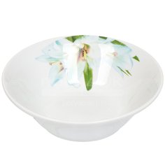 Салатник керамика, круглый, 0.6 л, Идиллия Цветущая лилия, Добрушский фарфоровый завод, 5С0798Ф34