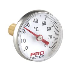Термометр аксиальный ProFactor SG 866, 1/4", 0-80°C