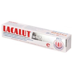 Зубная паста Lacalut, White, 75 мл