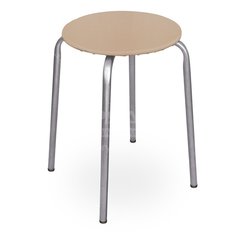 Табурет с мягким сиденьем Nika Эконом ТЭ2/Б бежевый