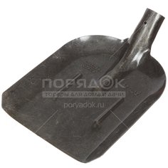 Лопата совковая, рельсовая сталь, 1.5х230х275 мм, 0.85 кг, МЛШЗ, Лак