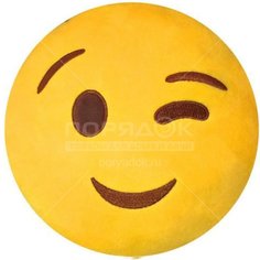 Подушка на подголовник Rexxon, Emoji Подмигивание, 3-13-3-1-1