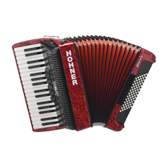 The New Bravo III 72 (A16631/A16632) red Hohner