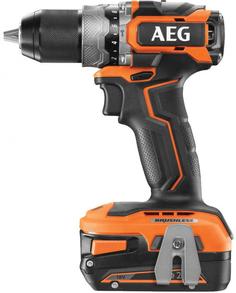 Ударная дрель-шуруповерт AEG BSB18SBL-202C (черно-оранжевый)