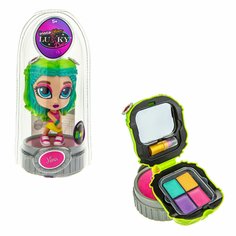 Игровой набор Lukky Instaglam Doll Кукла Нина НЕОН 12 см + косметика (разноцветный)