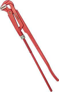 Ключ трубный рычажный TOPEX 34D753 (красный)