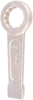 Накидной ключ КЗСМИ КГКУ-60 оцинкованный (серебристый)