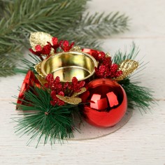 Подсвечник на одну свечу Зимнее волшебство