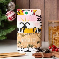 Набор полотенец Доляна