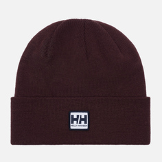 Шапка Helly Hansen Urban Cuff Beanie, цвет бордовый